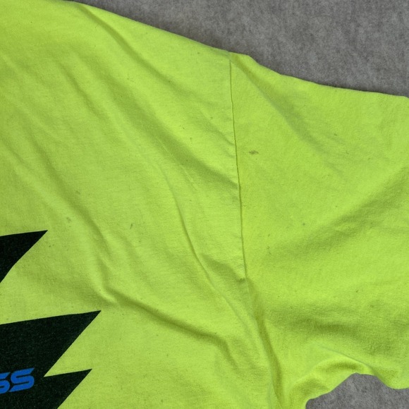 Monster Energy AMA Supercross T-Shirt Mens XL  Lime Motocross Racing - Picture 6 of 10